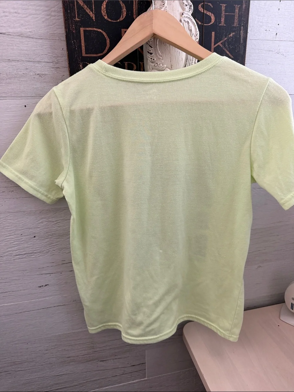 Carter's Light Lime Short-Sleeve Tee with Navy Ocean Graphic